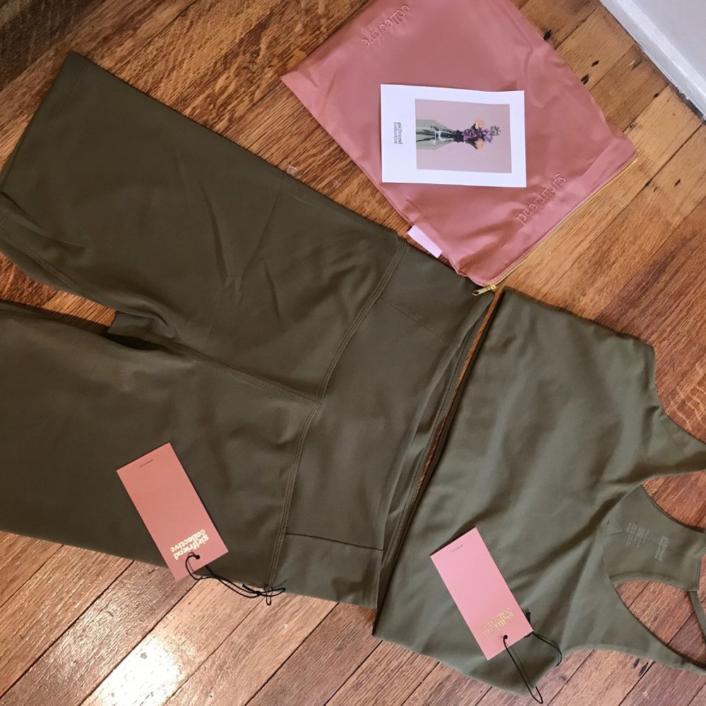 NWT Girlfriend Collective FLOAT Cleo Bra & Shorts